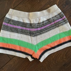 GB girls striped sweater shorts